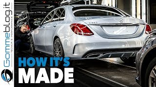 Mercedes CClass CAR FACTORY  HOW ITS MADE Assembly Production Line Manufacturing Making of [upl. by Aelegna]