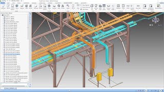 E3D  Cabling System  Cable way [upl. by Fabian723]