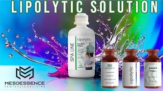 LIPOLYTIC SOLUTION MESOESSENCE [upl. by Nnaeus]