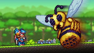 Queen Bee and Corpse Bloom  Terraria Thorium Thrower 11 [upl. by Armstrong]