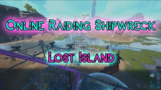 Online Raiding Lost Island Ship Wreck Cave Ark survival evolved PvP  Anbu 4 man Xbox  Win10 [upl. by Jessalin]