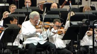 Itzhak Perlman Tchaikovsky Violin Concerto in DHollywood Bowl 91312 [upl. by Catharina65]