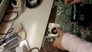 Fix it yourself HP DV9000 DV9500 laptop motherboard removalflv [upl. by Seyler]