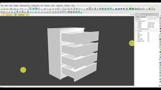 Furniture Millwork Woodworking Shop drawing Drawer Chest with Polyboard Time Lapse [upl. by Ettegroeg]