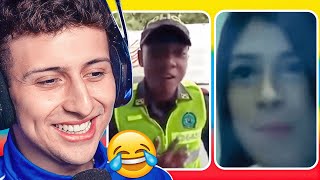 REACCIONANDO A TIKTOKS LEGENDARIOS DE COLOMBIA 😂 [upl. by Cynth]