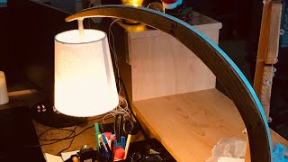 DIY Bogenlampe  Tischlampe [upl. by Melc]