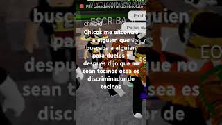 Un discriminador de tocinos el amigorandom roblox [upl. by Mcmillan]