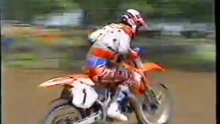 1990 U S Outdoor MX Nationals Troy Ohio Round 7 [upl. by Bellamy]