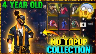 FREE FIRE S1 NO TOPUP COLLECTION⚡⚡ Garena Free fire Max [upl. by Daria26]