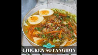 Chicken Sotanghon Soup [upl. by Ahsekahs]