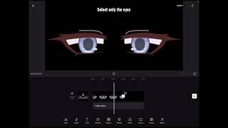 How to make a blinking animation on CapCut For help on diamonds see description [upl. by Eahs959]