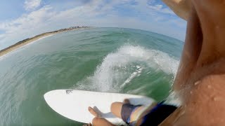 POV SURFING A FIREWIRE SUNDAY 68 ON FUN BEACH BREAK [upl. by Yerg389]