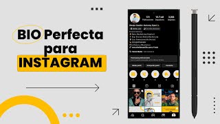 ✨Cómo crear una Biografía Perfecta en Instagram 👌🏻 12 Tips y trucos 2024 [upl. by Aenat449]