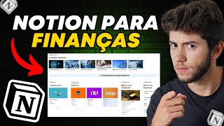 Como Fazer Controle de Ganhos e Gastos no Notion  Notion para Finanças [upl. by Martina]