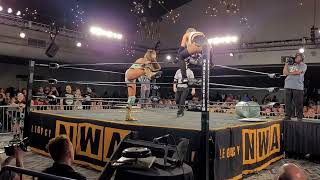 Nwa 75 Kamille vs Markova womens wrestling [upl. by Moazami]