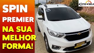 Chevrolet SPIN PREMIER com 7 LUGARES  Econômica Espaçosa e RobustaConfira [upl. by Drugge]