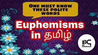 Euphemisms in Tamil tntet tnscert [upl. by Langille140]