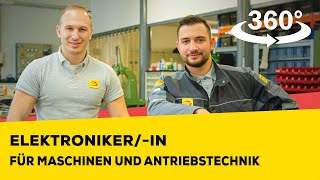 Elektronikerin für Maschinen und Antriebstechnik  Ausbildung in 360°  Dein erster Tag  EZubis [upl. by Ahsa]