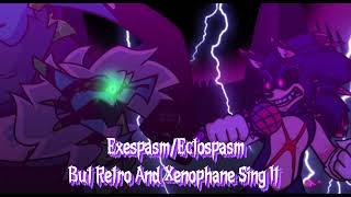 ExespasmEctospasm But Retro And Xenophane Sing It  Friday Night Funkin [upl. by Euqram]