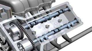 How an engine works  comprehensive tutorial animation featuring Toyota engine technologies 2008 [upl. by Martens]