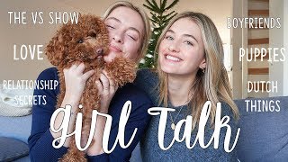 Girl Talk Q amp A  Victorias Secret Boys Puppies amp Being Dutch  Sanne Vloet [upl. by Aynas449]