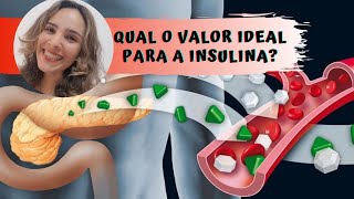 Qual O Valor Ideal Para A Insulina Estou PréDiabético🤔 [upl. by Lunt]