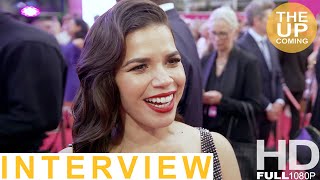 America Ferrera interview on Barbie at London premiere [upl. by Niobe65]