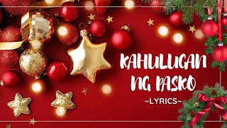 Kahulugan ng Pasko by CEM Lyrics [upl. by Chesna492]