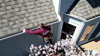 Stopping Overflow Transforming Standard Gutters into Superior Oversized System in Barrington IL [upl. by Nannaihr]