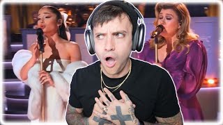 Kelly Clarkson amp Ariana Grande  Santa Cant You Hear Me REACTION [upl. by Eldoree508]