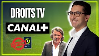 Droits TV Canal  représente til lavenir de la Ligue 1 [upl. by Johansen]