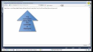 Read webconfig Connection Strings in Subfolders Too  ASPNET Visual Basic Tutorial [upl. by Wachtel755]