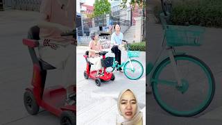 SEPEDA BENEK RODA EMPAT challenge cake nestle funny automobile sepedalistrik diy viralvideo [upl. by Ecikram128]