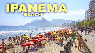 IPANEMA BEACH  RIO DE JANEIRO [upl. by Asylem375]