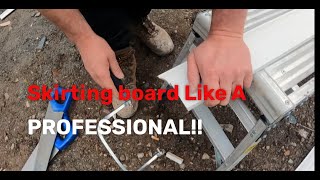 How To Fit Skirting Board Like A Pro [upl. by Conner843]