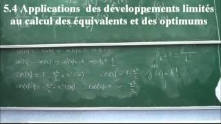 EPST ANNABA ANALYSE 1ERE ANNEE CHAPITRE5 FORMULES DE TAYLOR ET DEVELOPPEMENTS LIMITES DVD 35 [upl. by Aja]