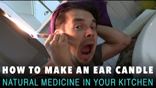 How to make an ear candle at home [upl. by Kciwdahc243]