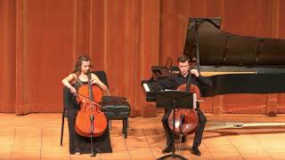 Sammartini Cello Sonata for 2 cellos [upl. by Nilkcaj]