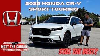 Is The brand new 2025 Honda CRV Sport Touring STILL the BEST compact SUV Review and Drive [upl. by Killion]