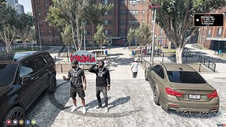 RSG BlockParty Got Raided By The Narcotics Police PART 1 In Paid In Full NYC  GTA RP [upl. by Eiramasil]