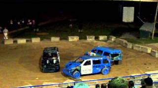 Tillsonburg Ontario Fair Mini Van Demolition Derby August 19 2010 [upl. by Arlin]