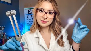 ASMR The MOST Detailed Cranial Nerve Exam YOUVE SEEN 👩‍⚕️ Doctor Roleplay Ear Eye amp Hearing Test [upl. by Coady]