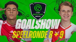 WIE WINT DE KLASSIEKER  GOALSHOW SPEELRONDE 8  9 [upl. by Farro]