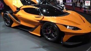 Gumpert Apollo Arrow supercar debut [upl. by Mirabel256]