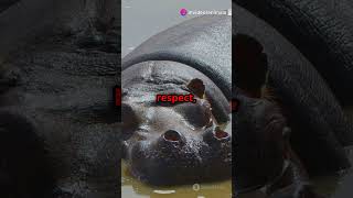 Hippo VS Crocodile shortsfeed animals natureenthusiast [upl. by Amadas]