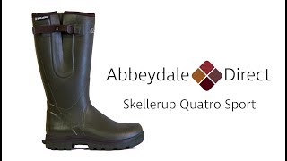 Skellerup Quatro Sport Wellies  In Detail [upl. by Pasho]