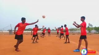 Handball Basic Skills  Catching and Passing  NIS Coach Senguttuvan  Handball Training [upl. by Kenelm]