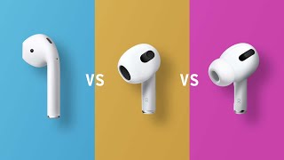 Airpods Comparison Which One Is Right For YOU [upl. by Kalli]