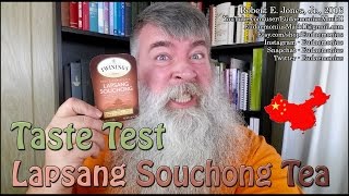 Taste Test  LAPSANG SOUCHONG TEA  Day 17181 [upl. by Izmar]