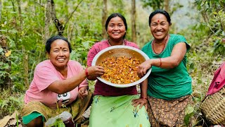 Dherai paxi chatpatechatpate vanda ni mitho sasule khayako chanaðŸ˜siruthapamagarvillagelifevlog [upl. by Ardene150]